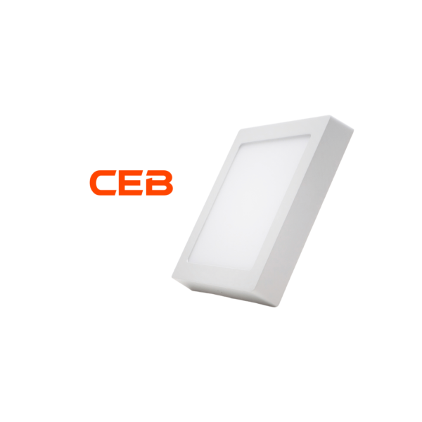 Panel led CEB 6W cuadrado-sobreponer